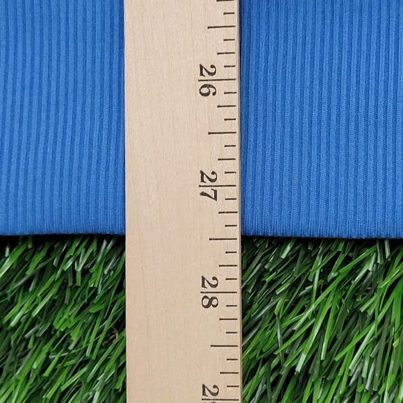 ADIDAS Track Jacket Small 19x27 Blue White Trim Trefoil - Picture 6 of 15